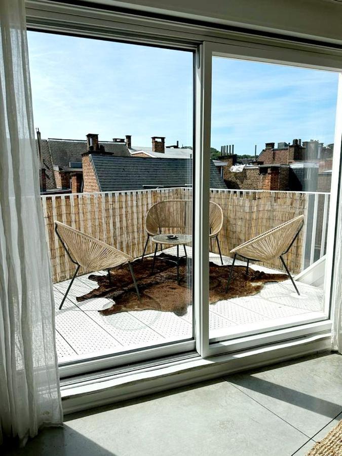 Ferienwohnung Penthouse Guiza Namur  Exterior foto